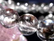 プラチナルチルクォーツ ブレスレット プラチナルチル ルチルレイテッドクォーツ ブルッカイト