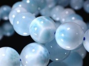 ラリマー ブルーペクトライト ブレスレット 三大ヒーリングストーン カリブ海の宝石