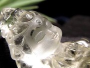 観音 置物 シトリン 彫刻 仏教