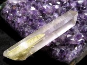 水晶ポイント 水晶 クリスタル ファントム水晶 山入り水晶 ファントムクォーツ