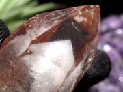 水晶ポイント 水晶 クリスタル ファントム水晶 山入り水晶 ファントムクォーツ