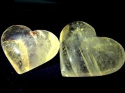 パウエライト アメジスト 紫水晶 浄化 2月の誕生石 ハート タンブル