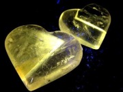 パウエライト アメジスト 紫水晶 浄化 2月の誕生石 ハート タンブル