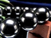 十勝石 オブシディアン 玉井堂 ブレスレット 黒曜石