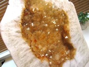 シトリン 黄水晶 クラスター 原石 11月の誕生石