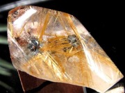 ゴールドルチルクォーツ タンブル 金針水晶 カボション ルチレイテッドクォーツ