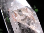 クォーツインクォーツ 貫入水晶 マニフェストクォーツ 天然石置物 ポリッシュポイント