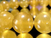 ヘリオドール イエローベリル 緑柱石 ブレスレット 天然石