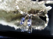 タンザナイト ペンダント ブルーゾイサイト Silver925 アクセサリー