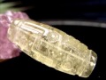 リビアングラス 天珠 九眼 彫刻 置物