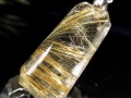 ゴールドルチルクォーツ ペンダントトップ 金針水晶 カボション ルチレイテッドクォーツ
