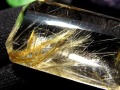 ゴールドルチルクォーツ タンブル 金針水晶 カボション ルチレイテッドクォーツ