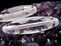 ジー 護符 クリスタル天珠 水晶天珠 お守り