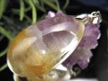 ゴールドルチルクォーツ ペンダント 金針水晶 タイチンルチル アクセサリー