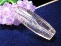 マニハール クォーツ 天珠型 ビーズ石 ヒマラヤ山脈 水晶 御守り