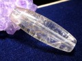 マニハール クォーツ 天珠型 ビーズ石 ヒマラヤ山脈 水晶 御守り