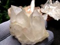 マニカランクォーツ 原石 水晶 マニカラン産 クラスター