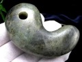 ラブラドライト 曹灰長石 勾玉 三種の神器