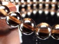 黒水晶 ブレスレット 黒平 モリオン 日本製