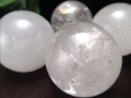 ホワイトシラーカルサイト 方解石 丸玉 スフィア