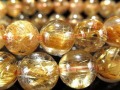 ゴールド ルチル クォーツ ブレスレット 金運
