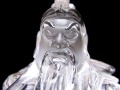 関羽 シトリン 彫刻置物 三国志 風水