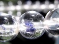 フローライトインクォーツ 蛍石 水晶 ブレスレット