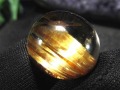 ゴールドルチルクォーツ タンブル 金針水晶 カボション ルチレイテッドクォーツ