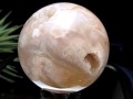 チェリーブロッサムアゲート 丸玉 置物 桜瑪瑙 マダガスカル産