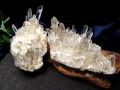 四川産 水晶 クラスター ポイント 針状水晶
