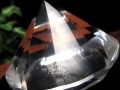水晶 クォーツ レムリアンシード ブリリアントカット ダイヤモンドカット