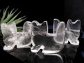 水晶 クォーツ 猫 キャット 置物