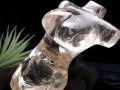 水晶 彫刻置物 クリスタル 女型 天然石