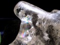 水晶 彫刻置物 クリスタル 女型 天然石