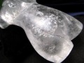 水晶 彫刻置物 クリスタル 女型 天然石