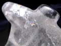 水晶 彫刻置物 クリスタル 女型 天然石