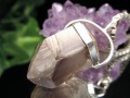 リチウムクォーツ 水晶 ペンダントトップ ポイント ネックレス