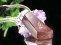 リチウムクォーツ 水晶 ペンダントトップ ポイント ネックレス