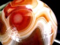 サードオニキス 赤縞瑪瑙 丸玉 置物 スフィア