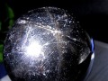 星彩黒水晶 スターモリオン 丸玉 スフィア チベット産