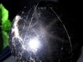 星彩黒水晶 スターモリオン 丸玉 スフィア チベット産
