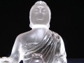 水晶 クォーツ クリスタル 薬師如来 彫刻 置物