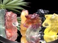 フローライト 蛍石 縁起物 置物