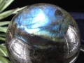 ラブラドライト 丸玉 スフィア シラー効果 置物 マダガスカル産