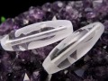 双観音天珠 水晶 クリスタル 天珠