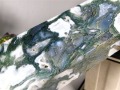 モスアゲート 苔瑪瑙 天然石 六角柱 ポイント