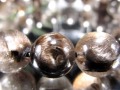 プラチナルチルクォーツ ブレスレット プラチナルチル ルチルレイテッドクォーツ ブルッカイト
