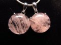 ★超透明★美桃カラー★1個￥2500★モルガナイトペンダントトップ★約14mm★