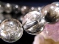プラチナルチルクォーツ ブレスレット プラチナルチル ルチルレイテッドクォーツ ブルッカイト