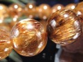 アンティークゴールドルチルクォーツ タイガールチルクォーツ ブレスレット ブラジル産
